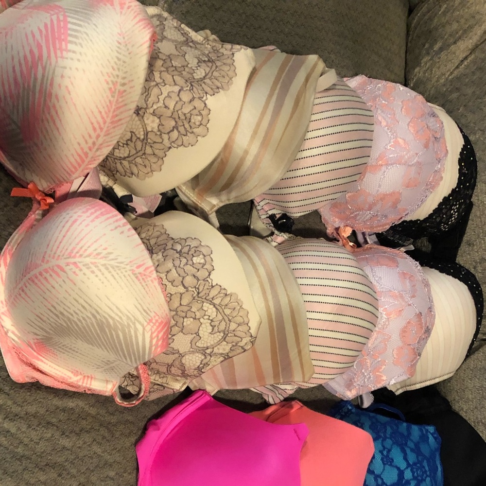 Victoria Secret bras 34 C and sports bras small and medium